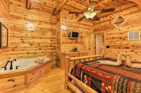 Cabin with Resort Pool Bordering Smoky Mtn Natl Park